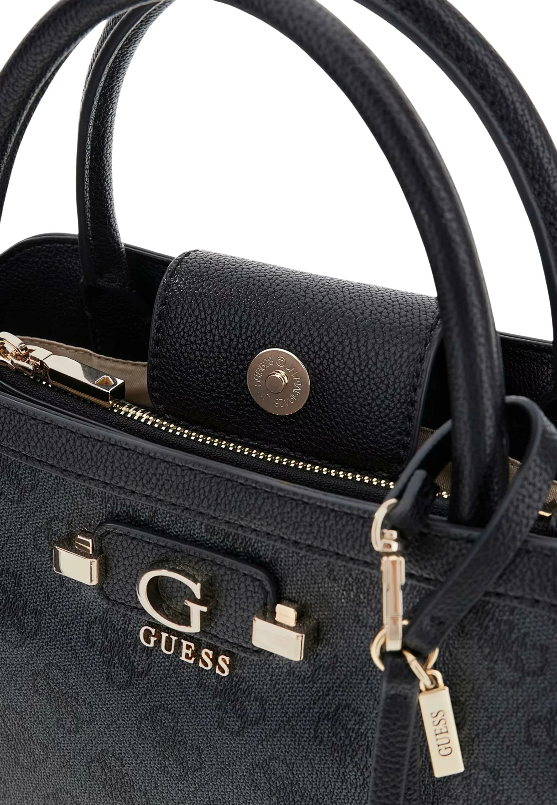 Çantë krahu për femra Guess Coleen Logo Small SA HWSG97 49060, antracit