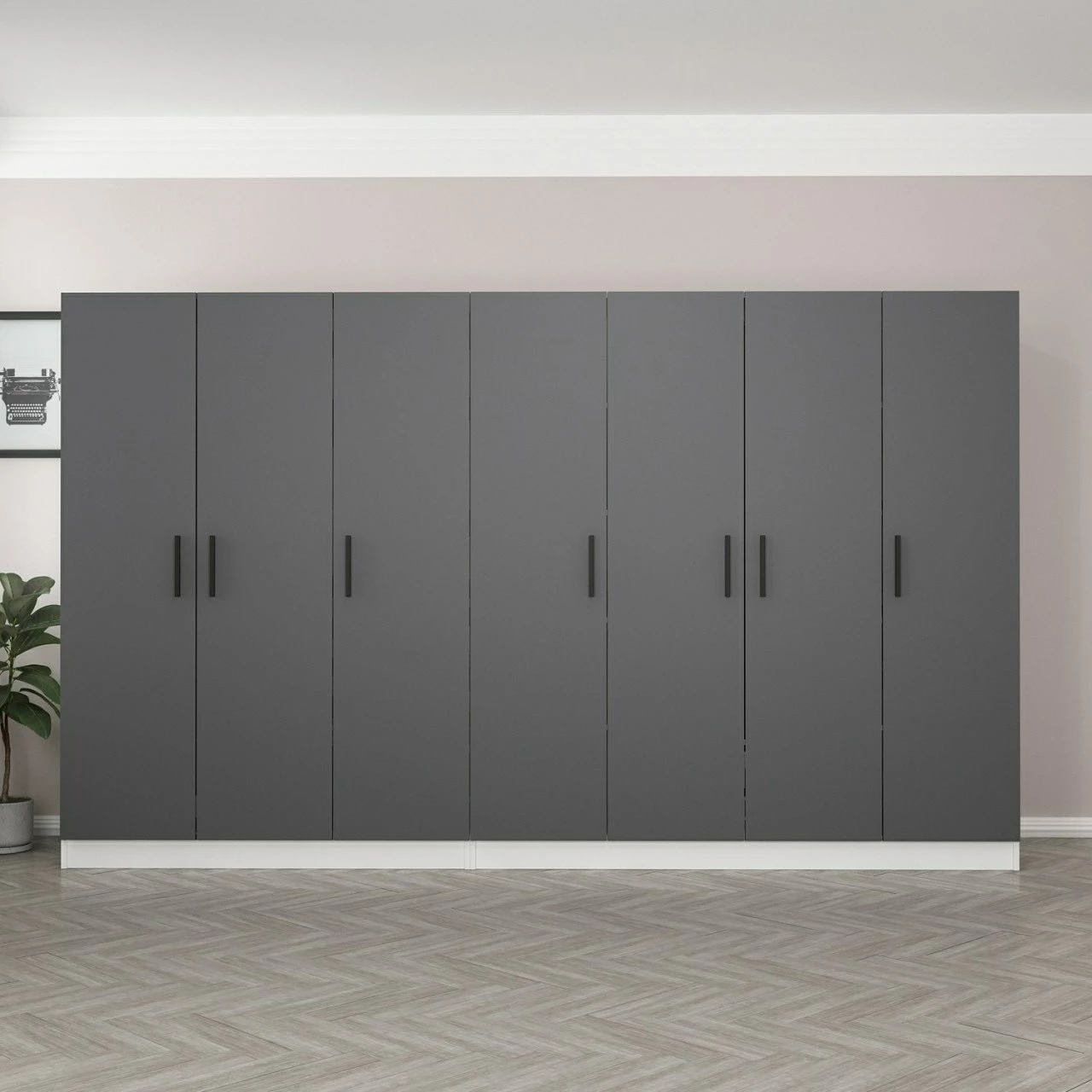 Dollap Skye Decor, anthracite, 4952