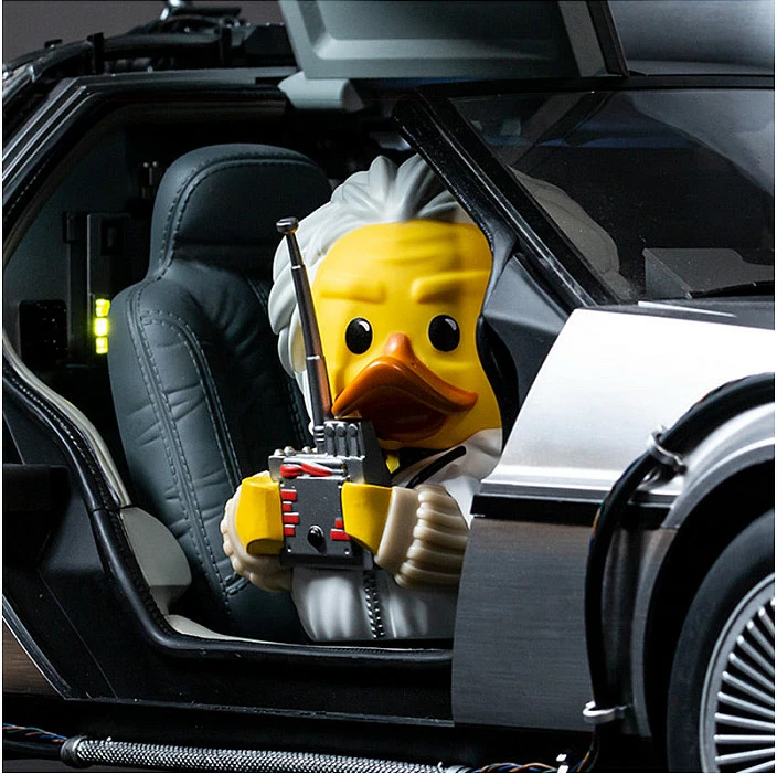Figurinë koleksionuese TUBBZ Back to the Future Doc Brown (First Edition), 9 cm, PVC, multikolor