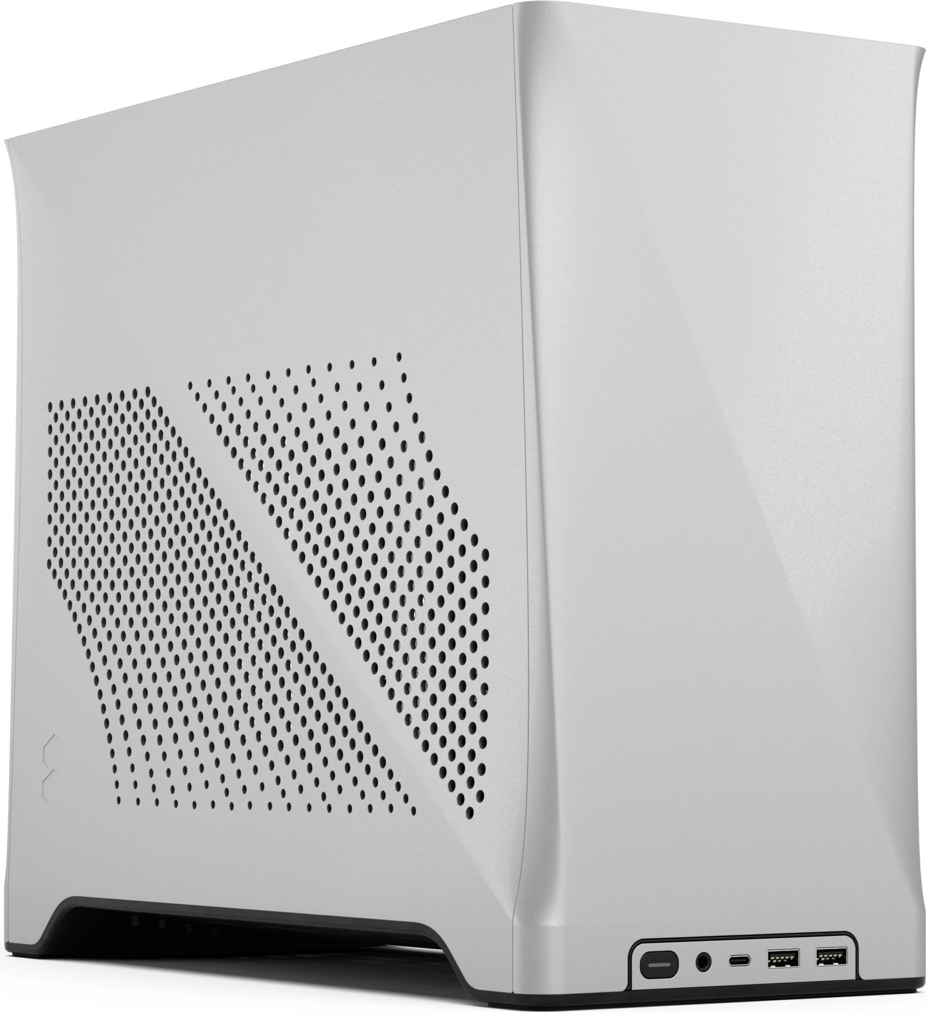 Kasë Fractal Design Era 2, Mini Tower, Silver