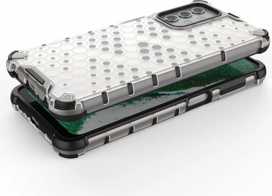 Mbështjellës Hurtel Honeycomb për Samsung Galaxy A32 5G, Transparent