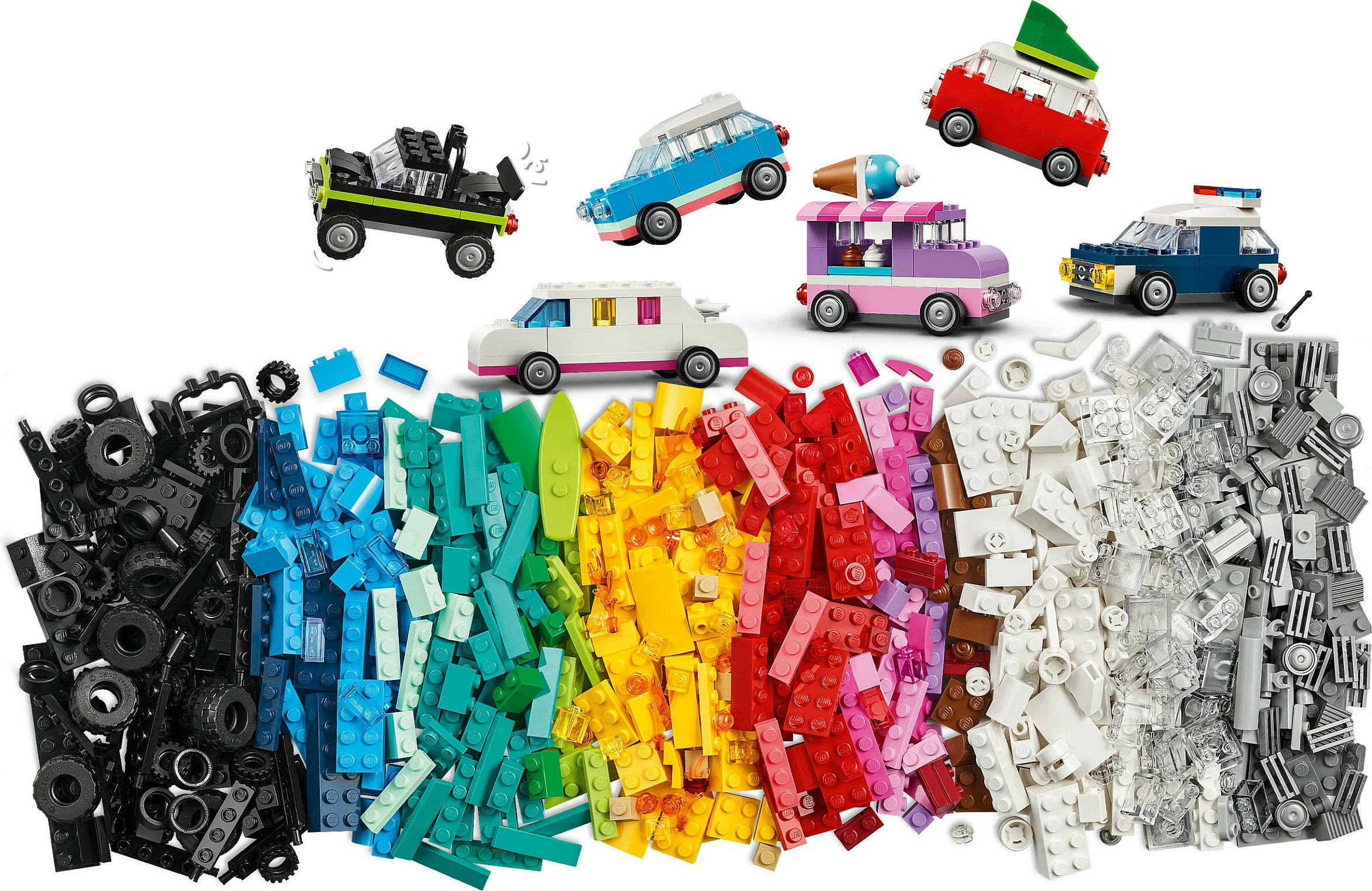 Set ndërtimi LEGO Classic 11036, 900 pjesë, ngjyra të ndryshme