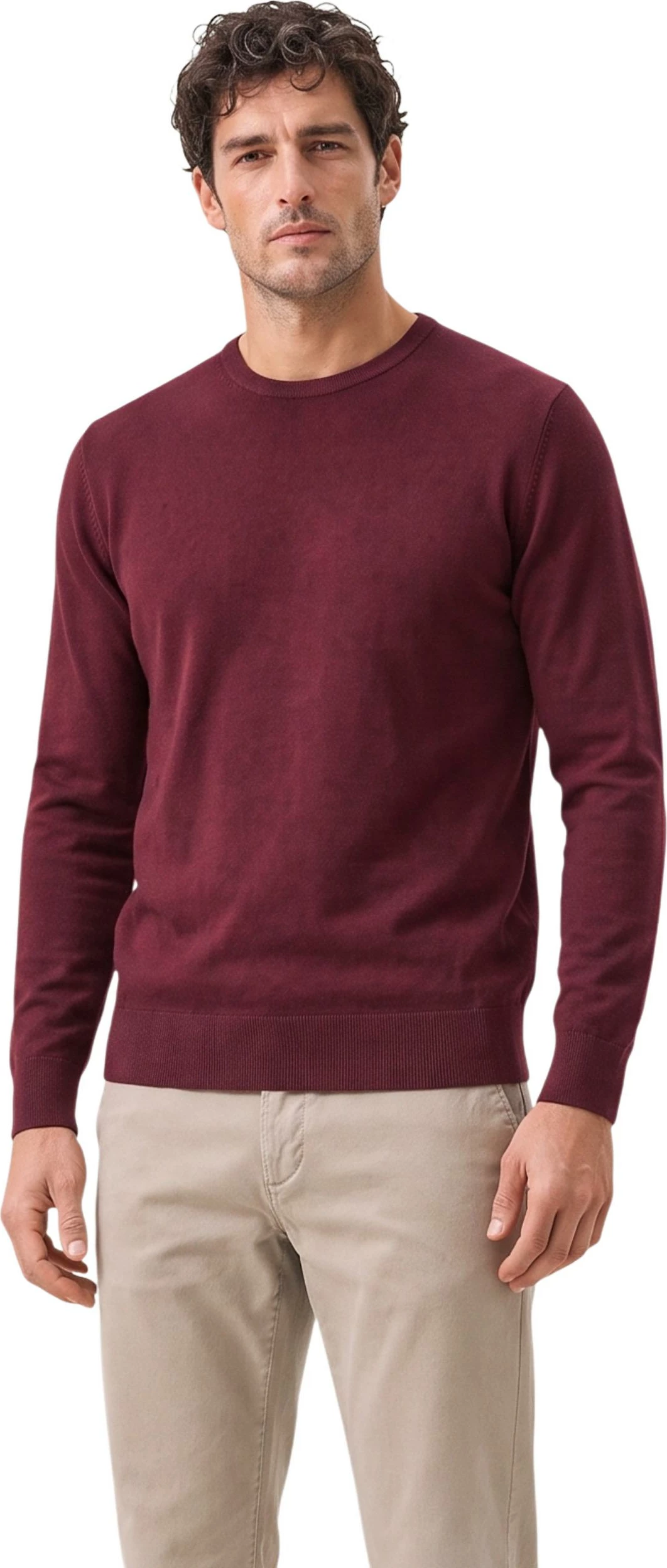 Xhemper për meshkuj YOS Paracollo Essential F.12 3000900, bordo