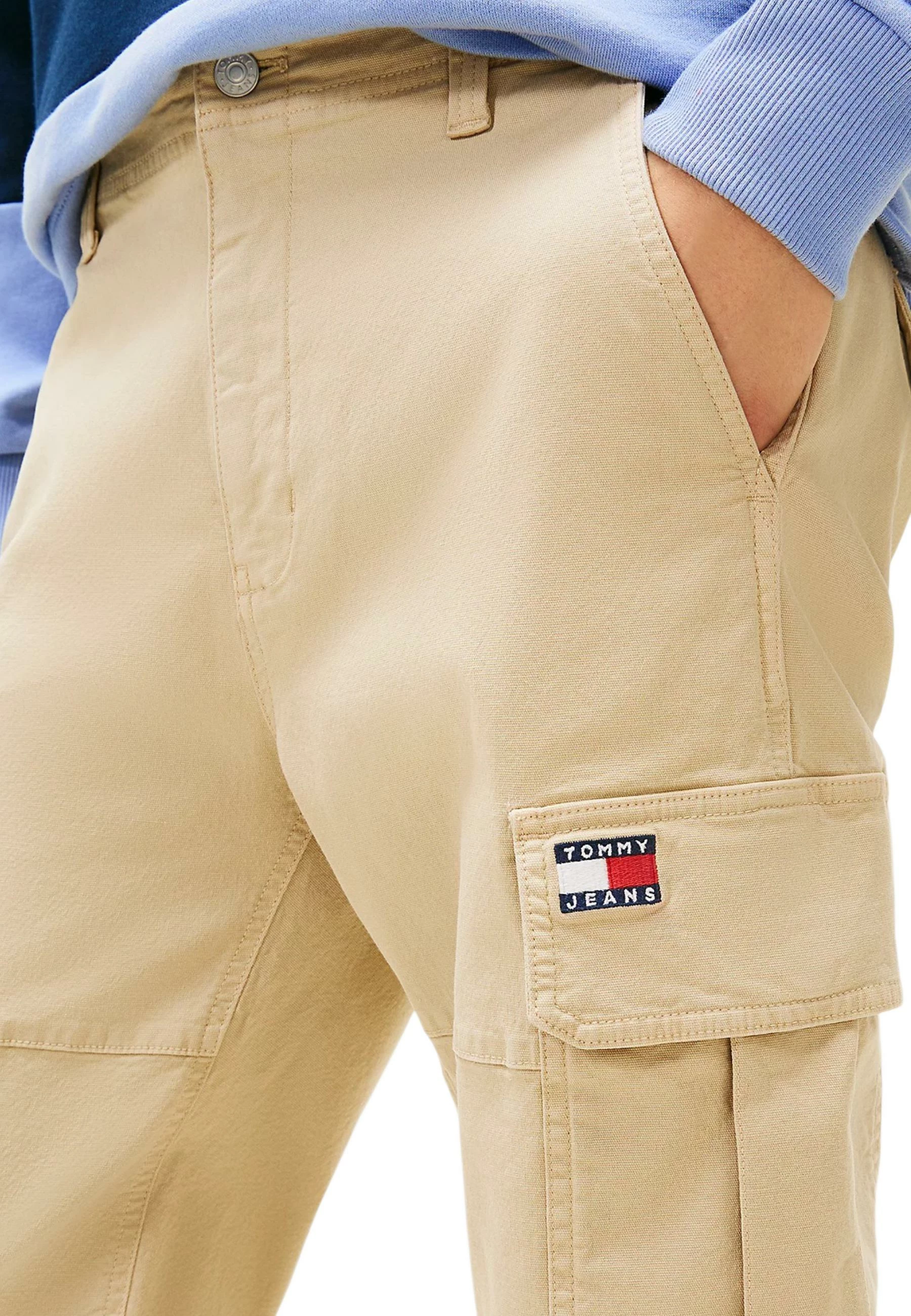 Pantallona për meshkuj Tommy Hilfiger Jeans DM0DM22651, bezhë [Madhësia: W32 L32]