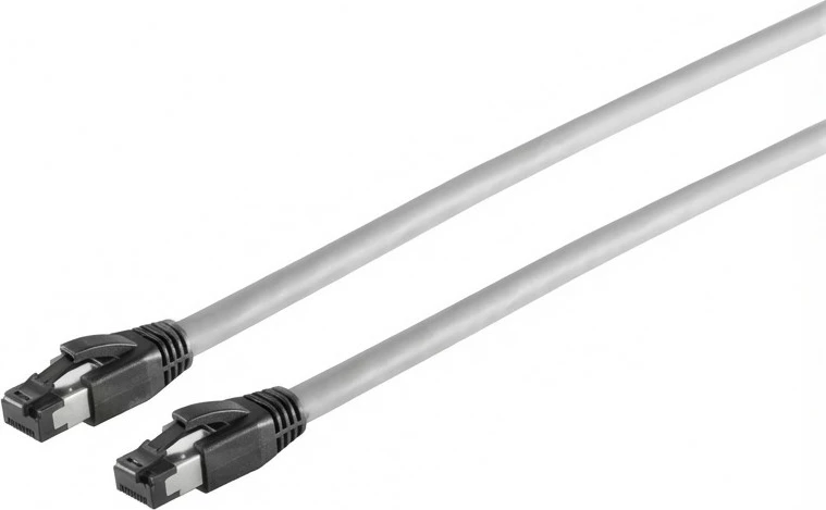 Kabel LAN Captiva CAT 8, 5m, gri
