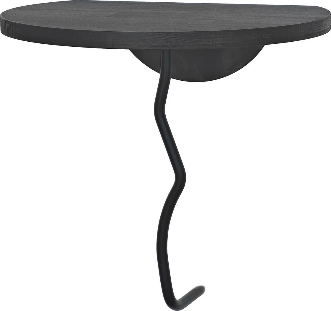 Raft muri Skye Decor Leo, i zi, antracit