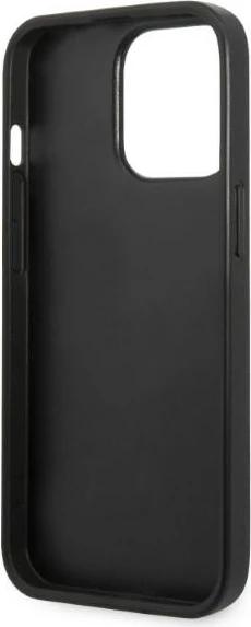 Mbështjellës Karl Lagerfeld KLHCP13XMNMP1K për iPhone 13 Pro Max 6.7", Monogram Plaque, i zi