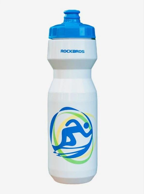 Shishe uji Rockbros për biçikletë, bardhë e kaltër