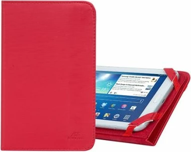 Mbështjellës folio me stand për tablet RIVACASE 3212, 7\", e kuqe