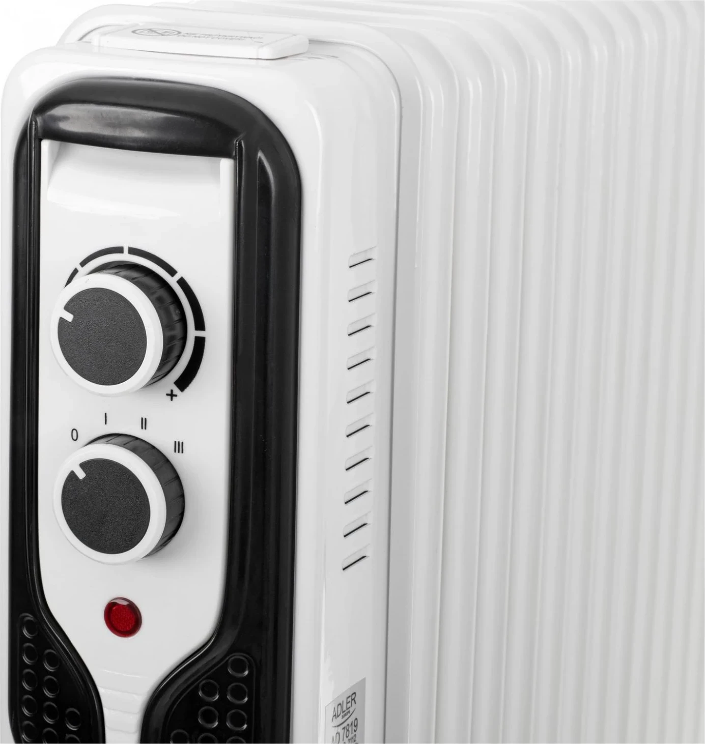 Radiator vajor Adler AD 7818, 2500W, 13 elemente, i bardhë