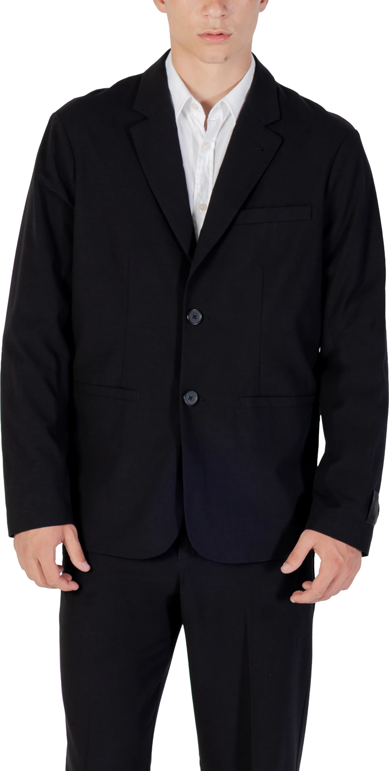 Blazer për meshkuj Armani Exchange XM000345 AF10897, i zi