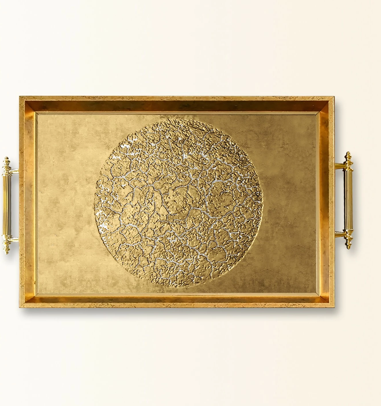 Tabaka dekorative prej qelqi, shumëngjyrëshe, Aberto Design, TPEA9842