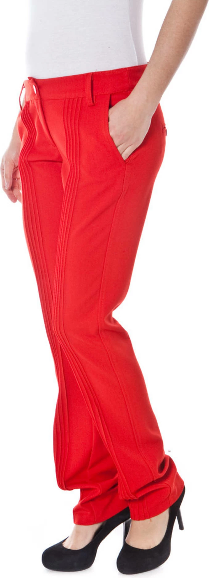 Pantallona femra DENNY ROSE, të kuqe