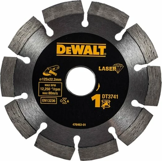 Disk prerës diamant DeWalt DT3741 125mm (vrimë 22.2mm)