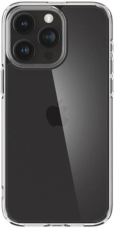 Mbështjellës Spigen Crystal Hybrid për iPhone 15 Pro, Transparent