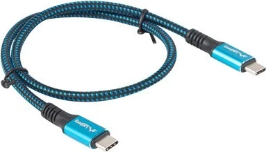 Kabllo Lanberg USB-C, 0.5 m, e kaltër