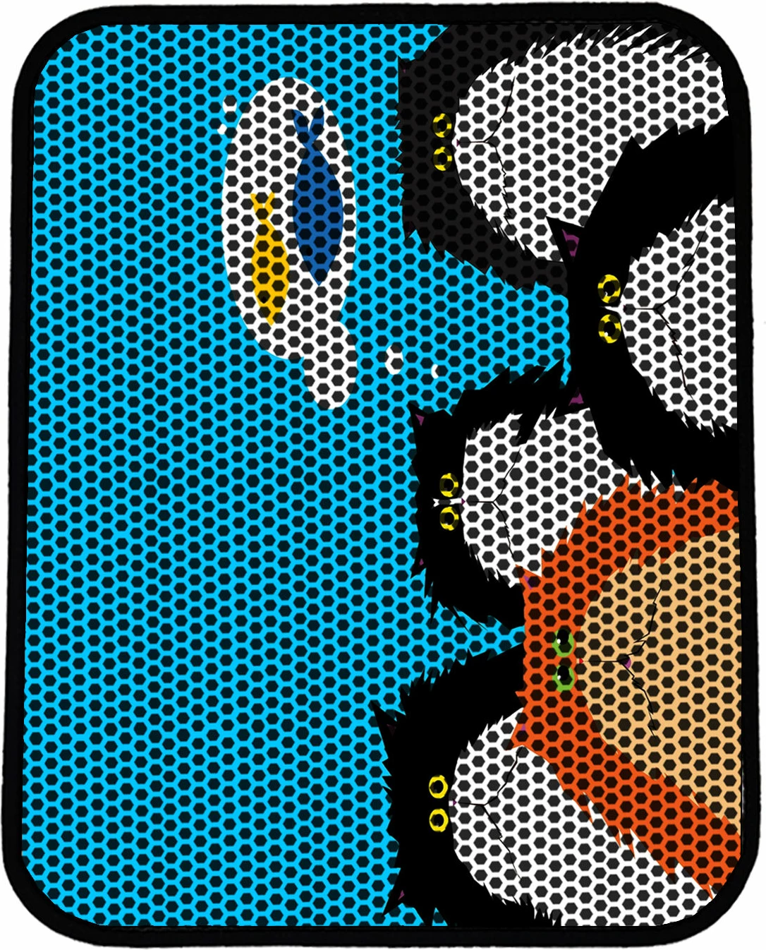 Tapet për rërë maceje, shumëngjyrësh, Paws & Whiskers, Nrszn0236, 45x60cm