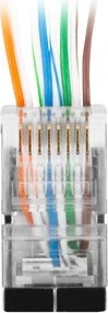 Prizë rrjeti Lanberg RJ45 8P8C, 20 copë, kat.6 FTP