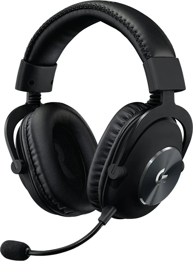 Kufje gaming Logitech G PRO X, 7.1 Surround Sound, me kabllo, të zeza