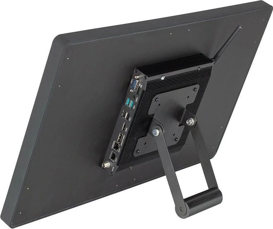 Kompjuter All-in-One bluechip INDUSTRYline P24KT-1000, Intel x6413E, 8GB RAM, 120GB SSD, 24 inç, touch, zi