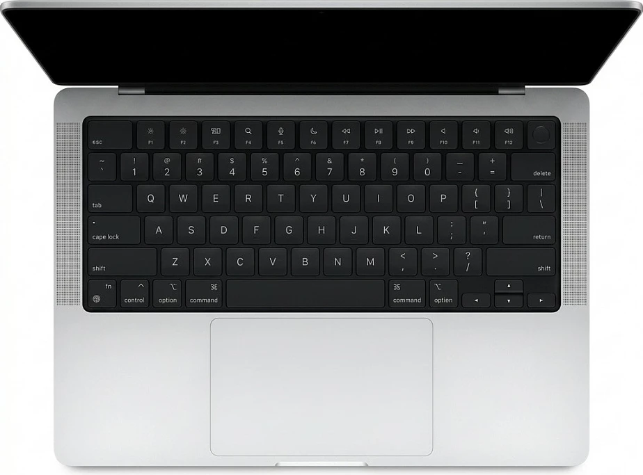 Laptop Apple MacBook Pro 2021 M1 Pro, 14.2 inç, 16GB RAM, 512GB SSD, 14-Core, macOS, Argjendtë