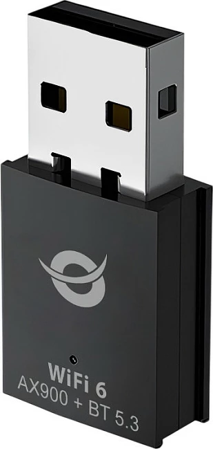 Adapter USB Conceptronic AX900, WiFi 6 Dualband + Bluetooth 5.3, i zi