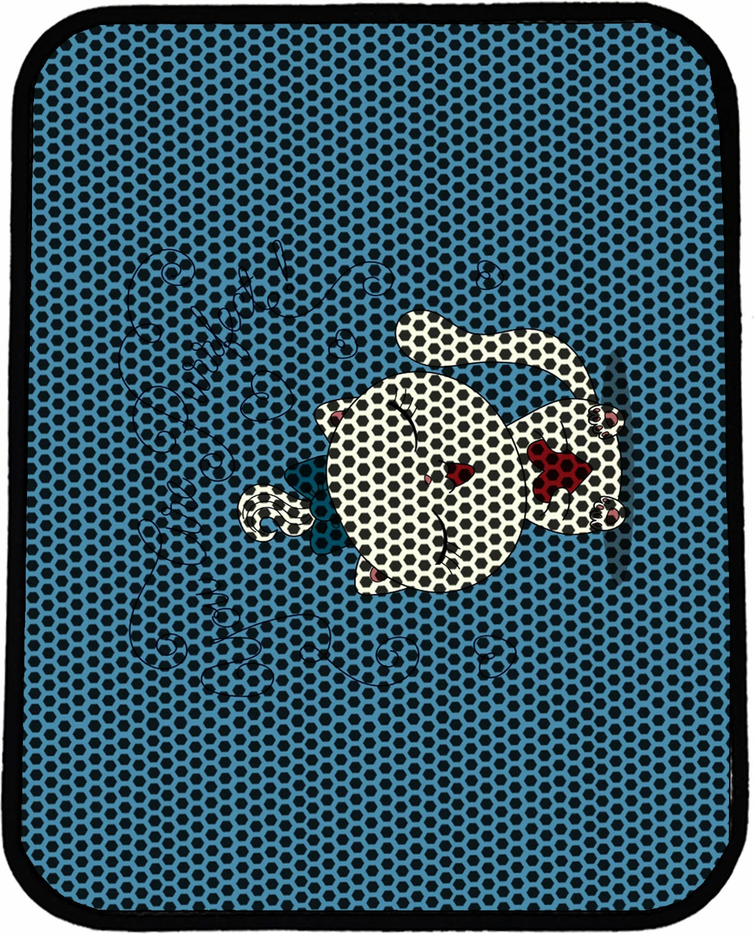 Tapet për rërë mace, shumëngjyrësh, Paws & Whiskers, Nrszn0034, 45x60cm