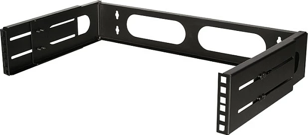 Bracket montimi në mur LogiLink 19" 2U, i zi