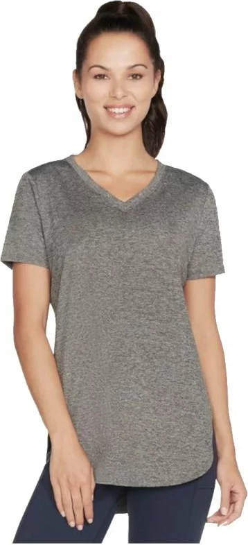 Maicë tunikë femra Skechers Diamond Blissful Tunic Tee W1TS336-BLK, e zezë