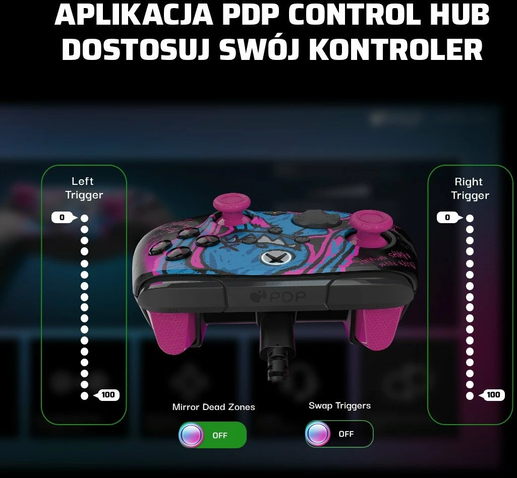 Kontroller gaming PDP Rematch Call of Duty Mister Peeks (049-023-CDMP), me kabllo, për Xbox One/Xbox Series/PC, shumëngjyrësh