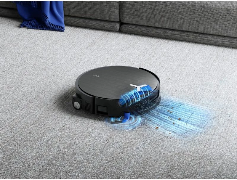 Fshesë robotike Ecovacs Deebot X11 Pro Omni 19500 Pa, me mop, 6400 mAh, e zezë