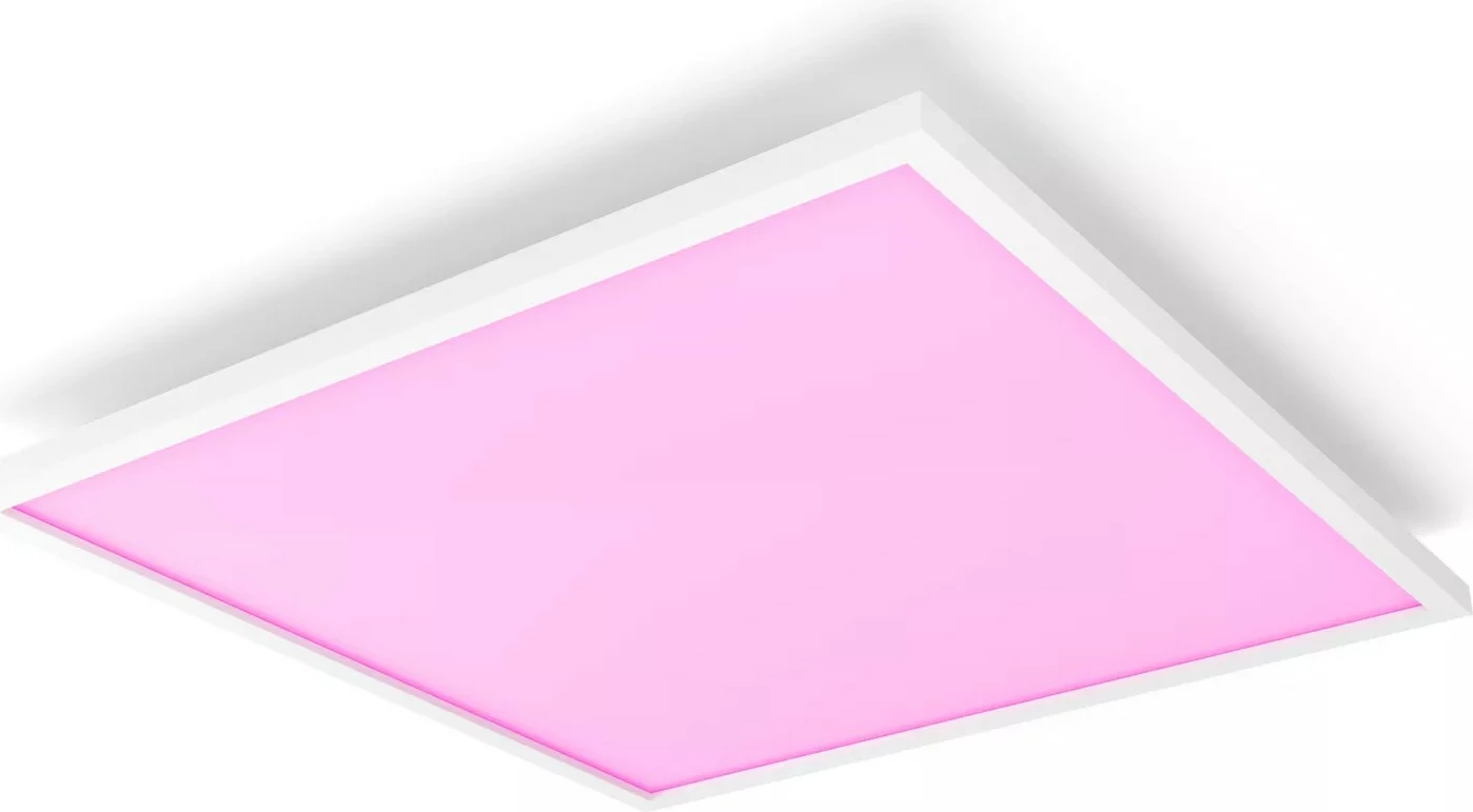 Panel ndriçimi i mençur Philips Hue Surimu Square, LED, 60W, ngjyra të ndryshueshme, bardhë