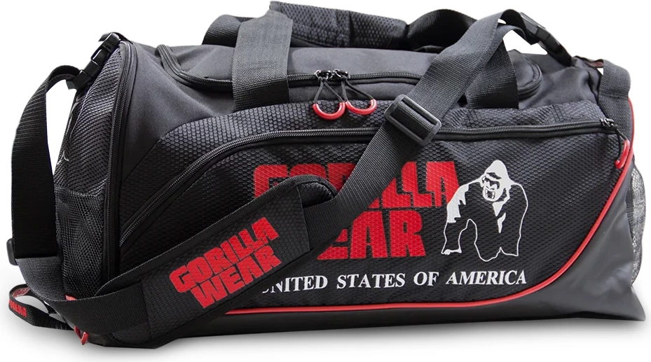 Jerome Gym Bag - Black/Red