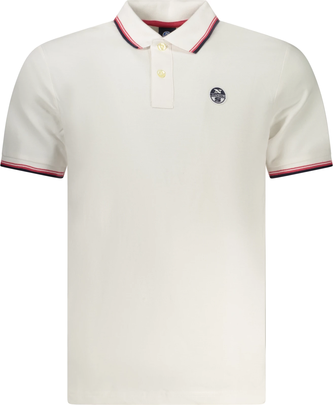 Polo shirt për meshkuj NORTH SAILS, e bardhë [Madhësia: XXL]