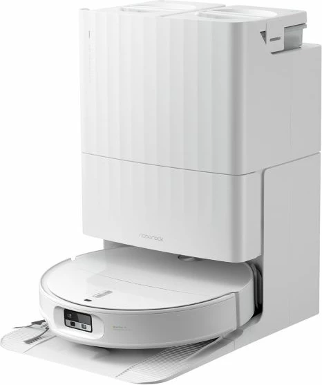 Fshesë robotike Roborock Qrevo Edge 2 25000Pa me stacion vetëpastrues, e bardhë