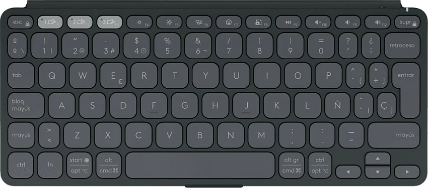 Tastierë Logitech Keys-To-Go 2, Bluetooth, QWERTZ, grafit