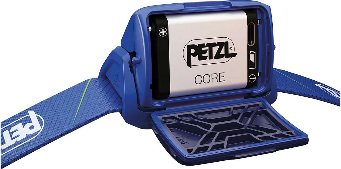Llambë koke Petzl Tikka Core, 450 lm, USB e rikarikueshme, IPX4, kafe
