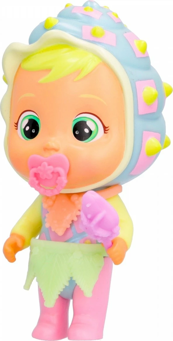 Kukull Cry Babies Magic Tears Shiny Shells Sandy, Tm Toys, IMC910317, me aksesorë, për vajza