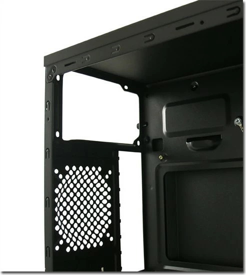 Kasë LC-Power 7037B, Midi Tower, ATX, micro ATX, Mini-ITX, e zezë