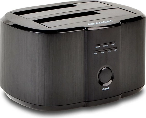 Stacion dokimi AXAGON ADSA-ST, 2 slote, klonim SSD/HDD, USB 3.2 Gen 1, i zi
