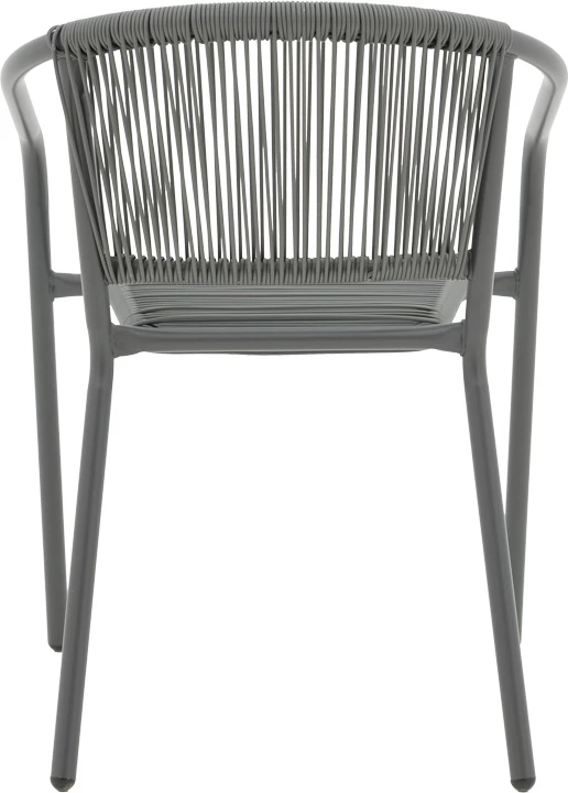 Karrige për kopsht Lindaria, 54x63x74cm, hiri