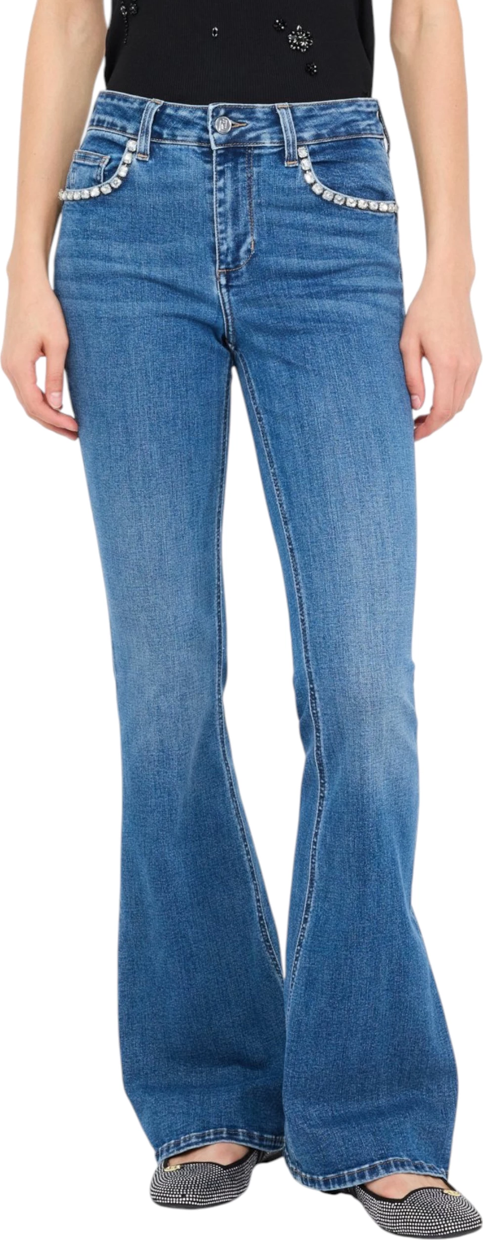 Xhinse për femra Liu Jo B.UP BEAT H.W. UF5015 D4797, denim