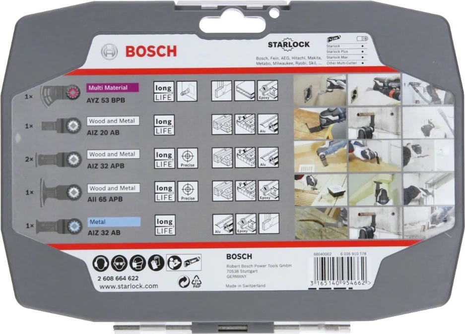Teh zëvendësues Bosch 2608664622, i zi