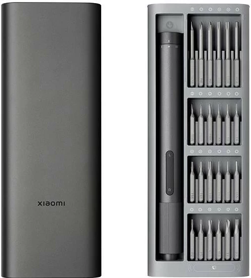 Set kaçavidash precize Xiaomi BHR5474GL me bitë të ndërrueshëm, gri