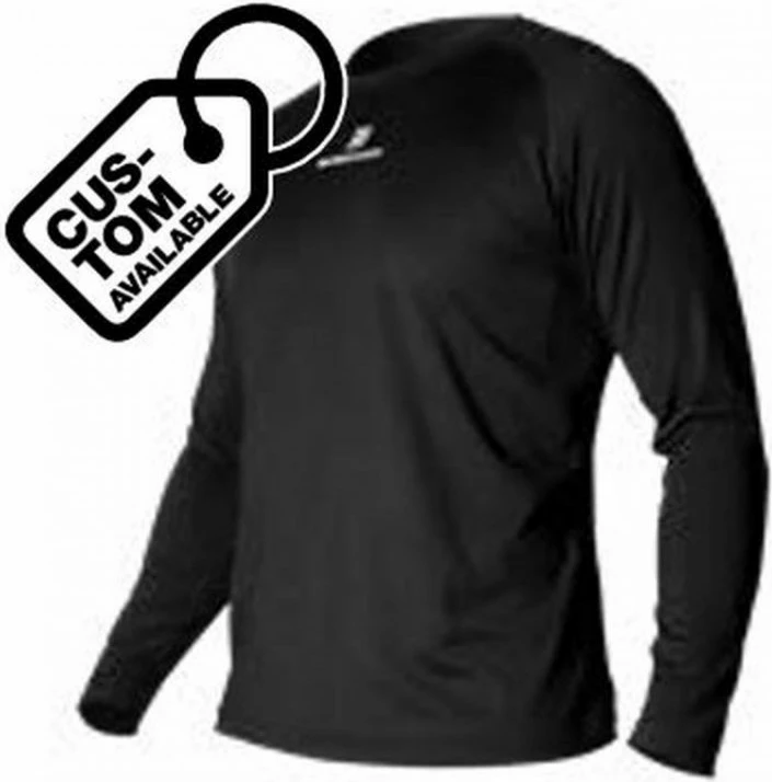 Maicë e gjatë për meshkuj Inny, e zezë