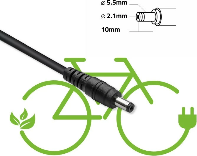 Karikues biçiklete elektrike Qoltec 50332, 42V 2A, i zi