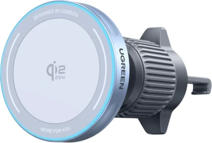 Mbajtëse makine me karikues wireless UGREEN MagFlow 55967, Qi2 25W
