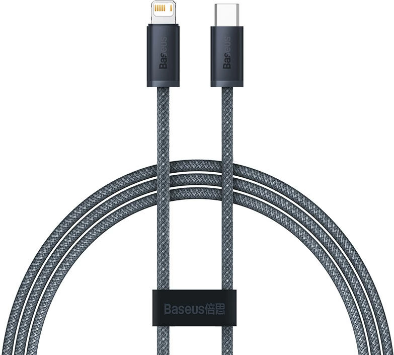 Kabllo Baseus Dynamic Series USB-C në Lightning, 1m, 20W, Gri