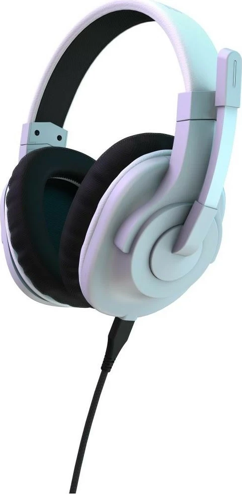 Kufje gaming uRage SoundZ 100 V2, me mikrofon, Jack 3.5mm + USB-C, të bardha