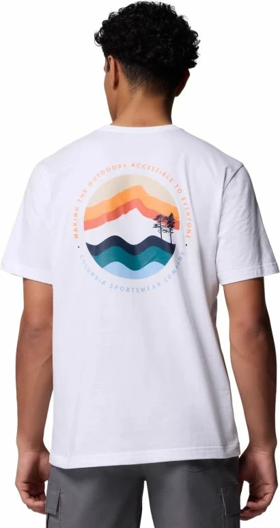 Maicë për meshkuj Columbia, e bardhë